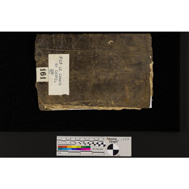 St Peter Port: Greffe, Langlois A.2 Livre de Perchage (1584) for Fief le Comte au Castel (1) front