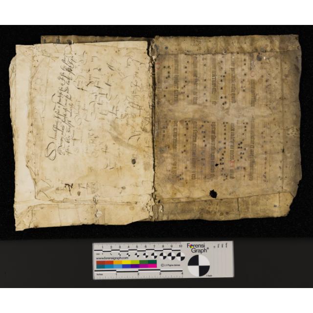 St Peter Port: Greffe, Langlois A.2 Livre de Perchage (1595 and 1644) for Fief Thomas Blondel (1) back inside
