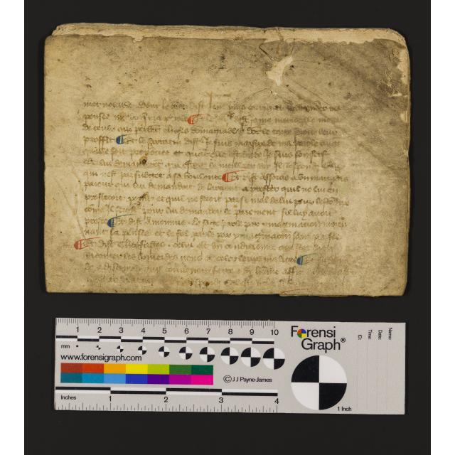 St Peter Port: Greffe, Langlois A.2 Livre de Perchage (1602) for Fief de la Cour (1) back outside