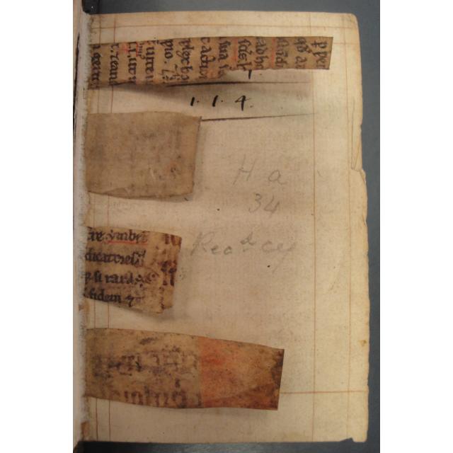 Colchester Harsnett H.a.34 front recto