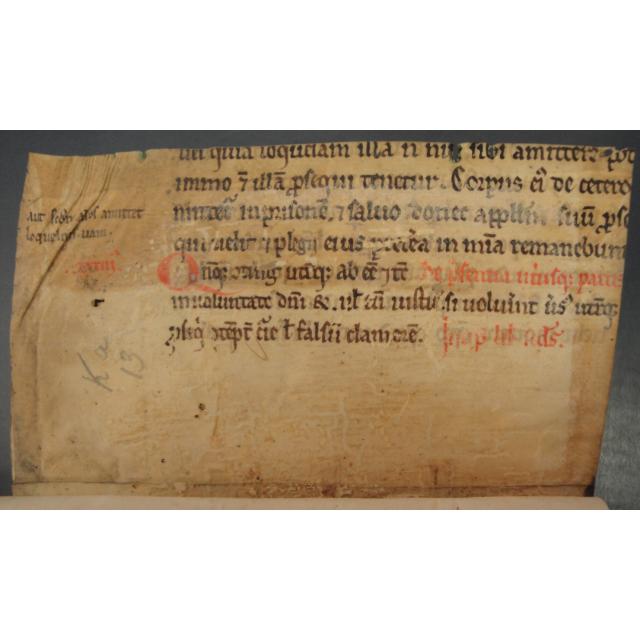 Colchester Harsnett K.a.13 front flyleaf recto