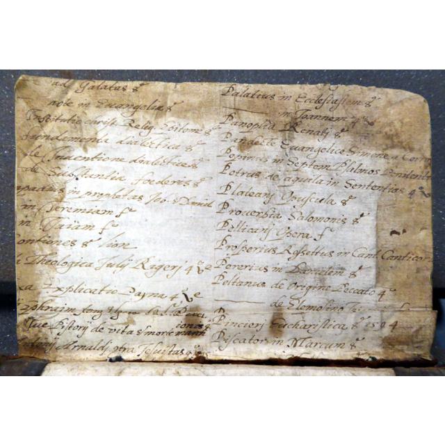 Colchester Harsnett K.d.23 ii second verso