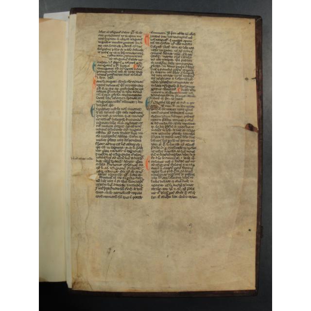 Colchester Harsnett K.f.11 back pastedown