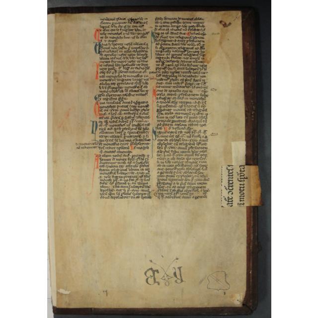 Colchester Harsnett K.f.11 front pastedown