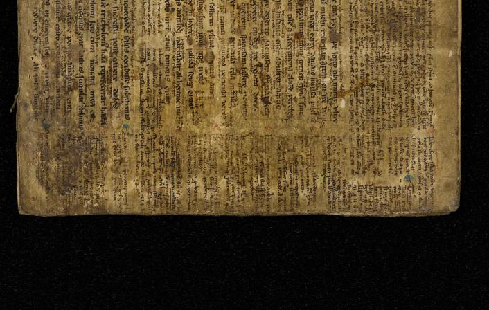 St Peter Port: Greffe, Langlois A.2 Livre de Perchage (1576) for Fief des Coltons (1) front outside