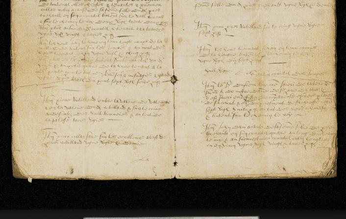 St Peter Port: Greffe, Langlois A.2 Livre de Perchage (1576) for Fief des Coltons