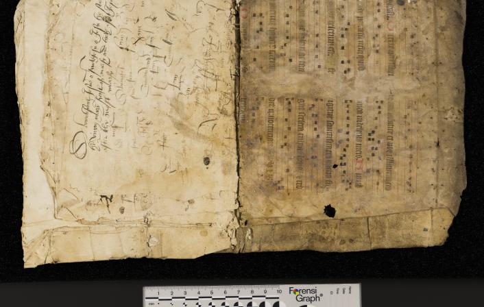 St Peter Port: Greffe, Langlois A.2 Livre de Perchage (1595 and 1644) for Fief Thomas Blondel (1) back inside