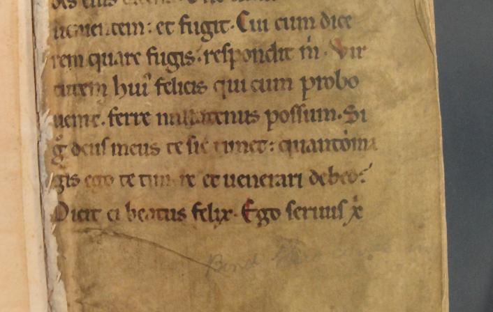 Colchester Harsnett H.d.9 front flyleaf