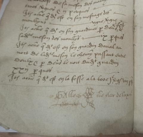 Signature of Galles in GR 08