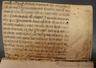 Colchester Harsnett K.a.13 back flyleaf verso